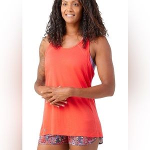 Smartwool Active Ultralite Tank, Carnival Red